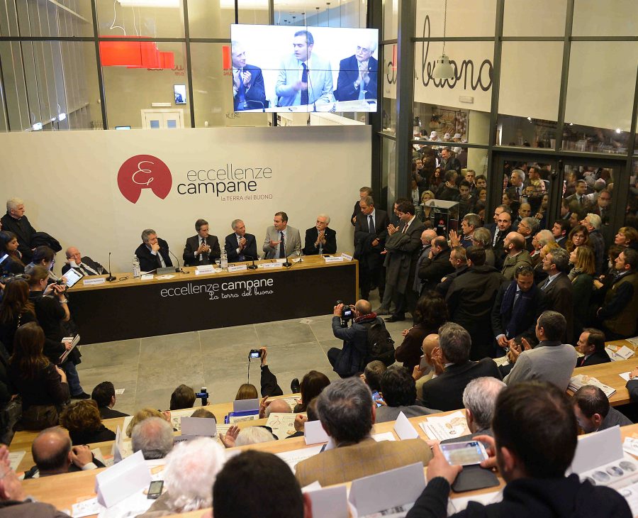 Inaugurazione Eccellenze Campane. Napoli, 16 gennaio 2014