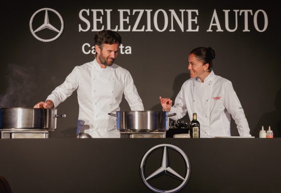 “Be Unique”: alla Reggia di Caserta gli chef Carlo Cracco e Rosanna Marziale per Selezione Auto